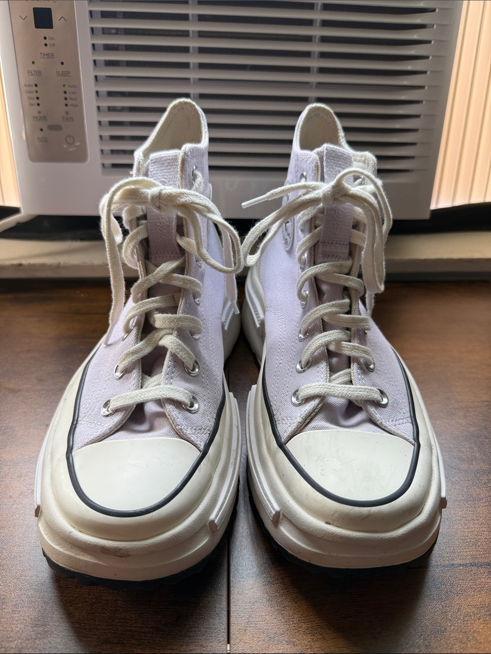 Converse Runstar Legacy Lilac High-Top Sneakers - Picture 2 of 7